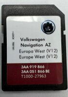 Original V12 VW Skoda Seat Navigation RNS315 3AA919866BE...