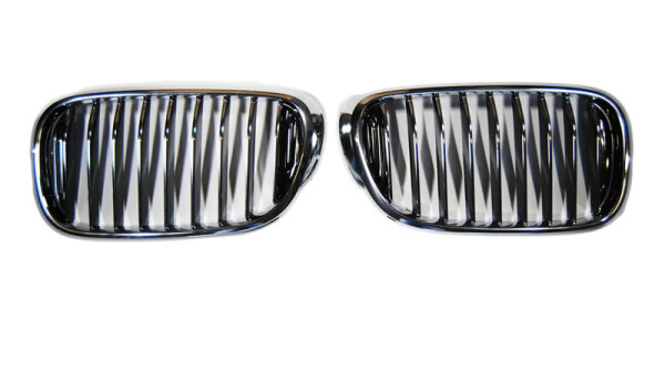 KÜHLERGRILL ZIERGITTER CHROM BMW 7er G11 G12 NIEREN NEU & ORIGINAL 18801310
