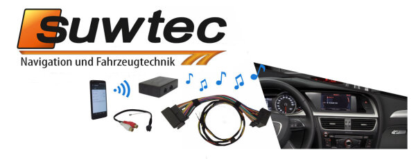 Audio Interface A2DP für Audi Concert Symphony Bluetooth AUX  AMI streaming
