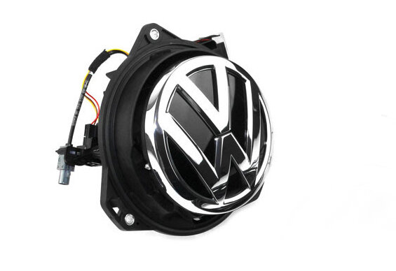 original VW Golf 5G0827469S Weitwinkel Rückfahrkamera mit Emblem Logo