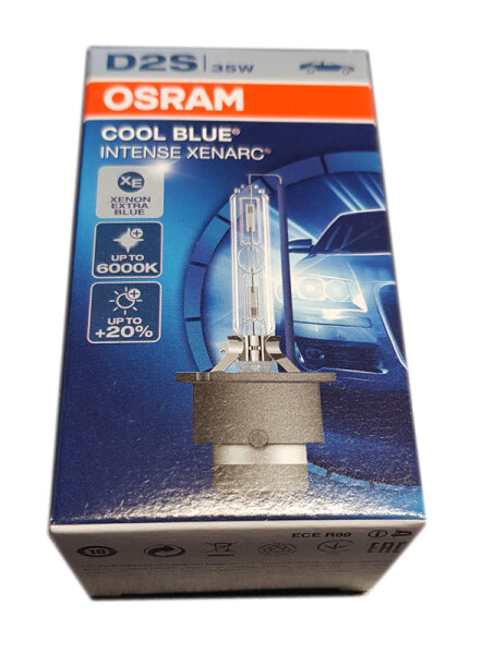OSRAM D2S 66240CBI COOL BLUE Intense Xenarc Brenner 6000K +20%