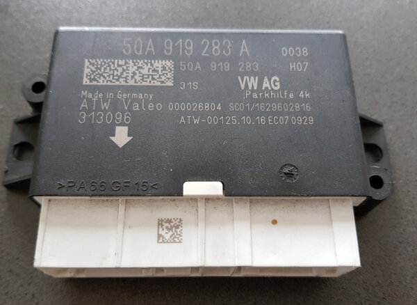 Original VW PDC Steuergerät 4K Kanal für Heck 5QA919283A gebraucht