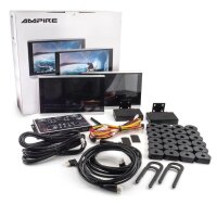 AMPIRE RSE-Set mit zwei 9 Monitoren und einer Android Box (WLAN) Kopfstützen