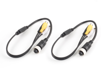 TFT Monitor Display für Rückfahrkamera 17.8cm (7) mit 2 Eingängen und Klebe/Saugnapfhalterung