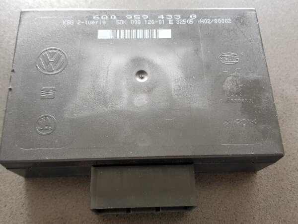 VW Polo 9N/9N3  Fabia Ibiza ZV Steuergerät Komfortsteuergerät 6Q0959433G