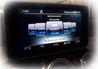 DAB / DAB+ Digitales Radio Integration Mercedes Comand NTG 4.5, 4.7