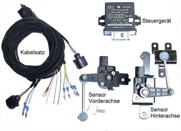 Komplettes aLWR Paket für A3 8V - ohne elektr. Dämpferregelung