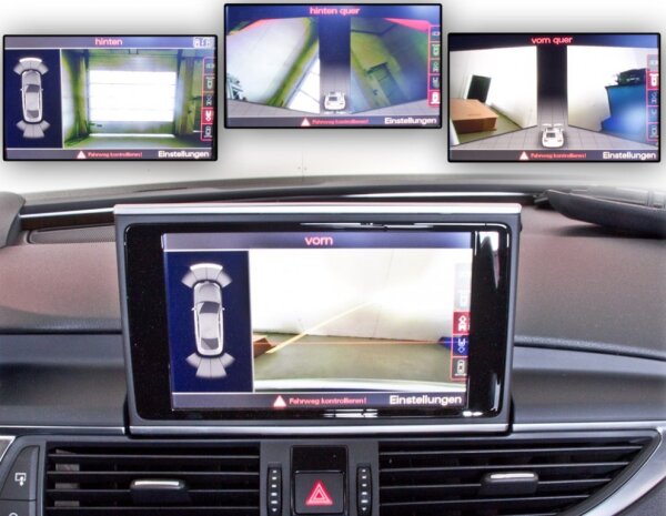 Komplett-Set Front- und Rückfahrkamera Audi A6 4G  - ab Mj. 2015 -