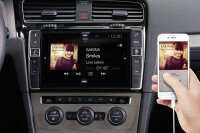 Navigationssystem Premium-Infotainment für VW Golf 7, piano black