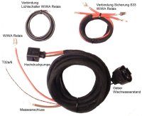 Kabelsatz SRA Scheinwerfer Reinigungsanlage Passat 3BG...