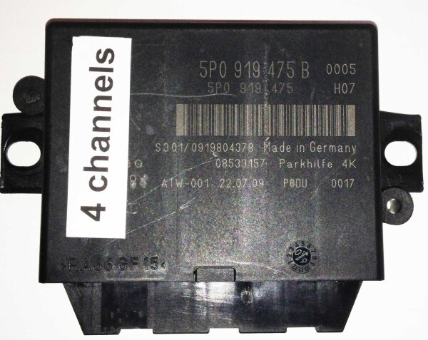 4K Kanal PDC Steuergerät Seat Altea 5P0919475B 5P0 919 475 B nur für Heck