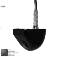 AMPIRE Mini Farb-Rückfahrkamera, Unterbau mit 155° Weitwinkellinse