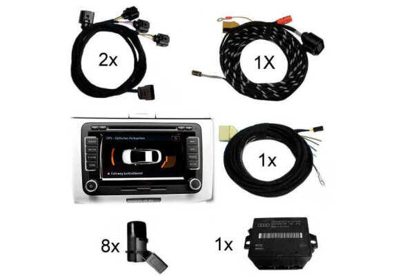 Komplett-Set Park Pilot Front + Heck inkl. OPS für VW CC