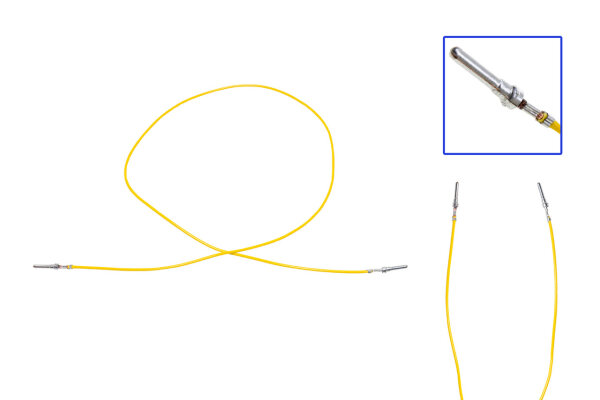 Reparaturleitung, Reparaturkabel, Einzelleitung Audi Rund 2,5mm Stift 1.0 wie 000 979 215